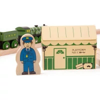Bigjigs Rail Dřevěná vláčkodráha Flying scotsman