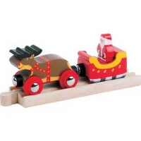 Bigjigs Rail Santovo spřežení + kolej