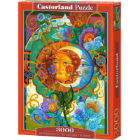 CASTORLAND Puzzle Slunce a Měsic 3000 dílků