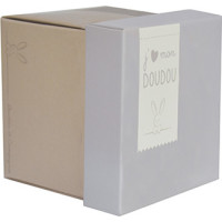 Doudou Dárková sada - králíček s muchláčkem 10 cm