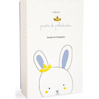 Doudou Dárková sada - Plyšový králíček námořník hrající melodii 14 cm