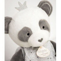 Doudou Dárková - plyšová panda s dečkou 28 cm