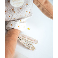 Doudou Dárková sada - plyšová hračka medvídek s dečkou 28 cm