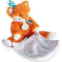 Doudou Dárková sada Tiwipi - plyšová liška s dečkou 21 cm