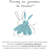 Doudou Dárková sada Tiwipi - plyšová liška s dečkou 21 cm