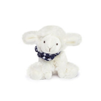 Doudou Plyšový beránek s šátkem 12 cm