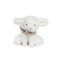 Doudou Plyšový beránek s šátkem 12 cm
