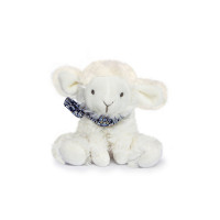 Doudou Plyšový beránek s šátkem 12 cm
