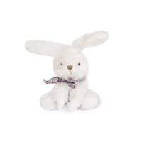 Doudou Plyšový králíček s šátkem 12 cm