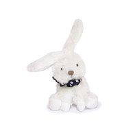 Doudou Plyšový králíček s šátkem 12 cm