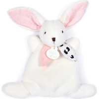 Doudou Dárková krabička růžová - mini králíček 17 cm