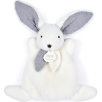 Doudou Dárková krabička modrá - mini králíček 17 cm