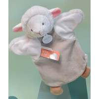 Doudou Plyšový maňásek ovečka 25 cm