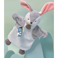 Doudou Plyšový maňásek králíček 25 cm
