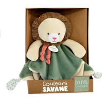 Doudou Plyšový muchláček lev Couleurs Savane 25 cm