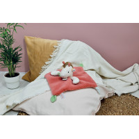 Doudou Plyšový muchláček žirafa Couleurs Savane 25 cm