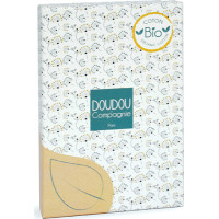 Doudou Dárková sada - Liška s dečkou z BIO bavlny 20 cm