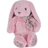 Doudou Histoire d´Ours Plyšová hračka růžový králíček 40 cm