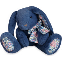 Doudou Histoire d´Ours Plyšový kamarád modrý králíček 25 cm