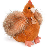 Doudou Histoire d´Ours Plyšová slepička zrzavá 20 cm