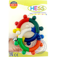 Hess Chrastítko dva kroužky barevné