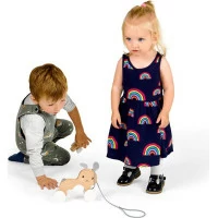 Bigjigs Toys Tahací zajíček s mládětem