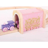 Bigjigs Rail Růžový železniční tunel