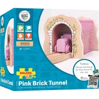 Bigjigs Rail Růžový železniční tunel