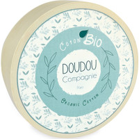 Doudou Dárková sada - Plyšová myška s dečkou z BIO bavlny 22 cm