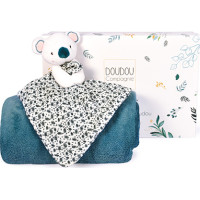 Doudou Dárková sada šťastná koala Yoca pléd a muchláček