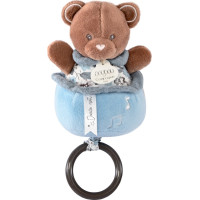 Doudou Dárková sada - Plyšový medvídek hrající melodii 20 cm