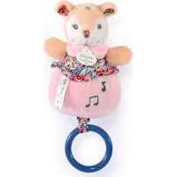 Doudou Dárková sada - Plyšová srnka hrající melodii 20 cm
