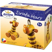 Detoa Žirafa Mary tahací hračka