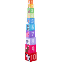 Bigjigs Toys Didaktické kostky farma