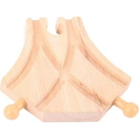 Bigjigs Rail Symetrická výhybka 4 ks
