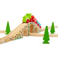 Bigjigs Rail Dřevěná kolej most