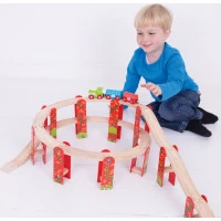 Bigjigs Rail Víceúrovňový set kolejí