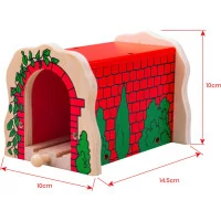 Bigjigs Rail Cihlový železniční tunel