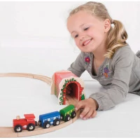 Bigjigs Rail Cihlový železniční tunel
