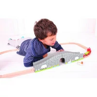 Bigjigs Rail Farma most s tunelem