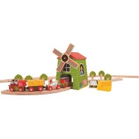 Bigjigs Rail Větrný mlýn