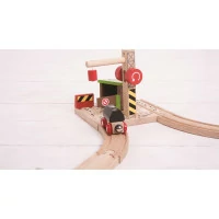 Bigjigs Rail Uhelný důl s jeřábem