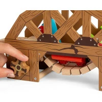 Bigjigs Rail Dřevěný padající most