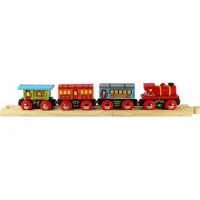 Bigjigs Rail Osobní vlak + 2 koleje