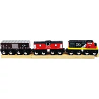 Bigjigs Rail CN nákladní vlak + koleje