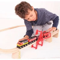 Bigjigs Rail CN nákladní vlak + koleje