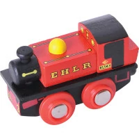 Bigjigs Rail Dřevěná replika lokomotivy EHLR Jack