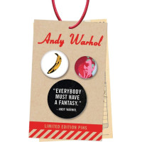 Galison Plátěná taška Květiny Andy Warhol