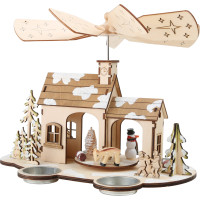 small foot Dřevěná vánoční pyramida Advent