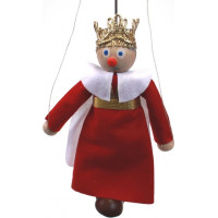 Gerlich Dřevěná loutka Král Ferdinand